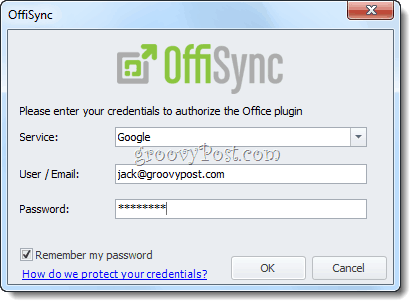 OffiSync: Sincronize Google Docs com o Office 2010