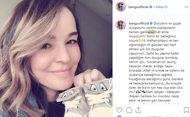 A cantora Bengü anunciou que está grávida!