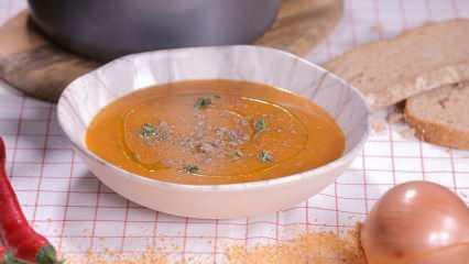 Como fazer sopa de tarhana com carne picada? Receita de sopa de tarhana moída curativa e muito saborosa