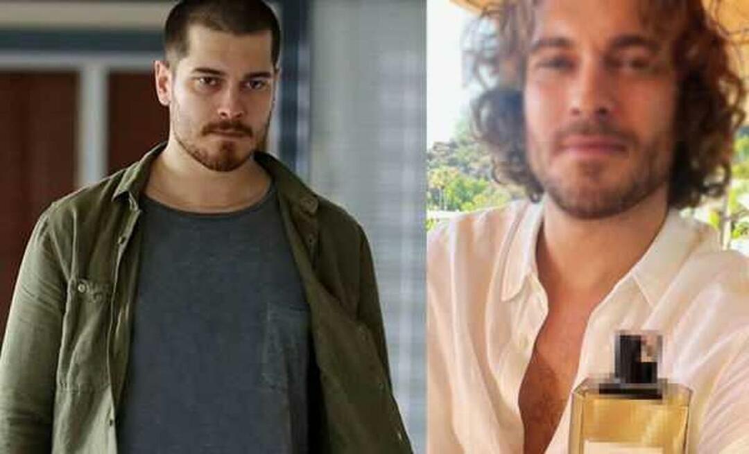 Çağatay Ulusoy está novamente na ordem do dia com sua nova imagem! Aqueles que o viram assim...