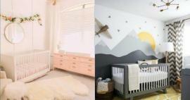 Sugestões de decoração de quartos para bebés