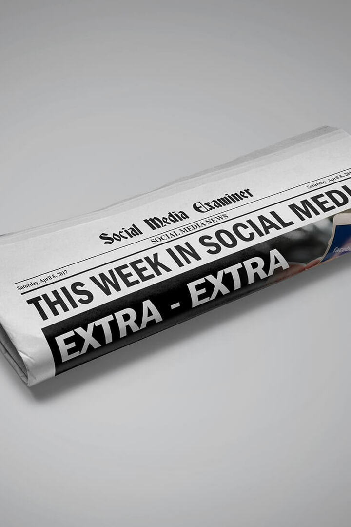 O Facebook testa transmissões ao vivo em tela dividida: Esta semana nas mídias sociais: examinador de mídias sociais