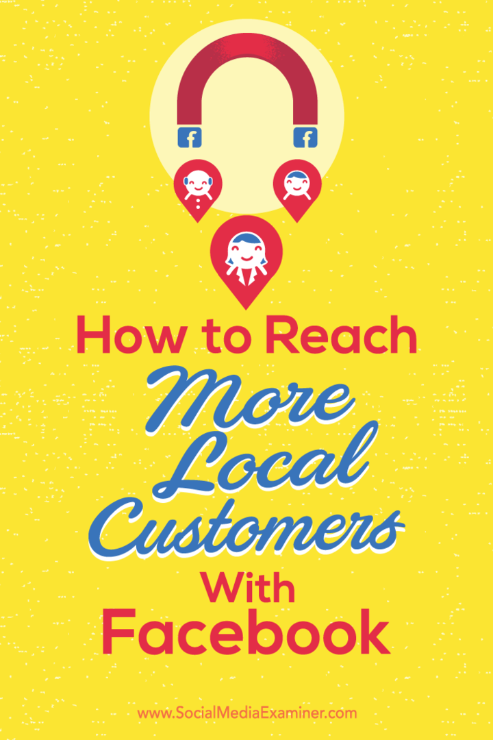 Como alcançar mais clientes locais com o Facebook: examinador de mídia social