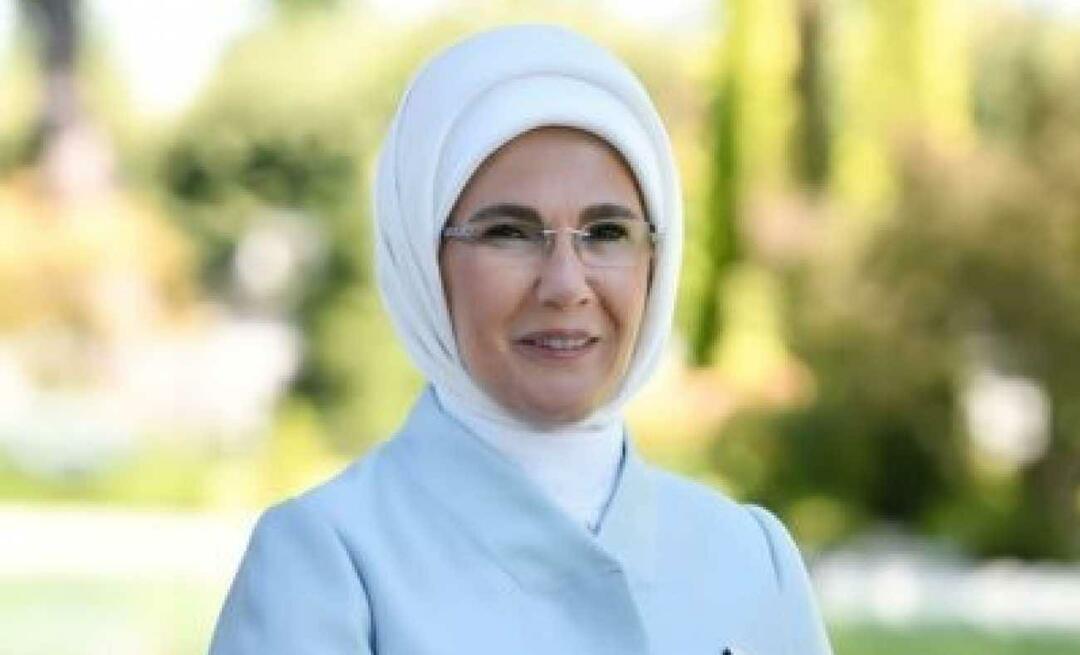 A primeira-dama Erdoğan anunciou lares infantis! “Pelo futuro dos nossos filhos, que são a esperança da Turquia”