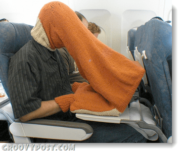 segurança de laptop de avião