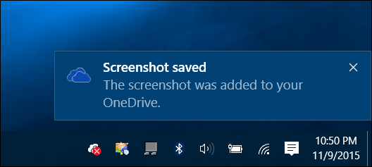 Notificação do Windows 10