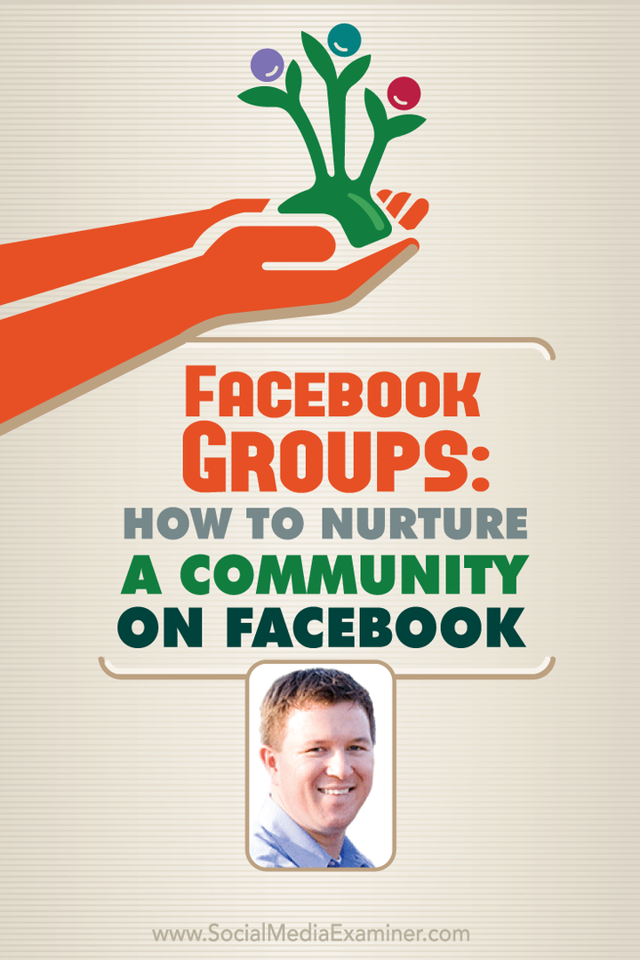 Grupos do Facebook: como nutrir uma comunidade no Facebook: examinador de mídia social