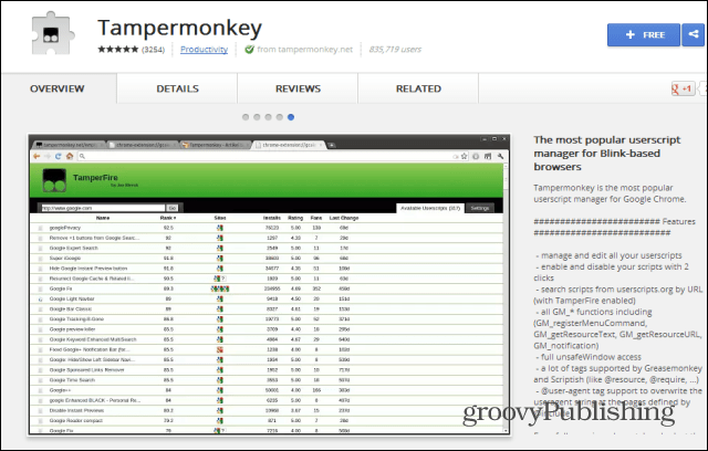 Estrutura em árvore do Dropbox Chrome Tampermonkey