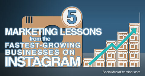 lições de negócios no instagram