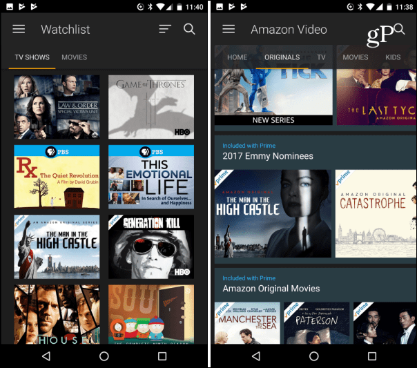 O aplicativo Amazon Prime Video já está disponível na Google Play Store dos EUA