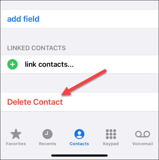 excluir contatos duplicados no iPhone 