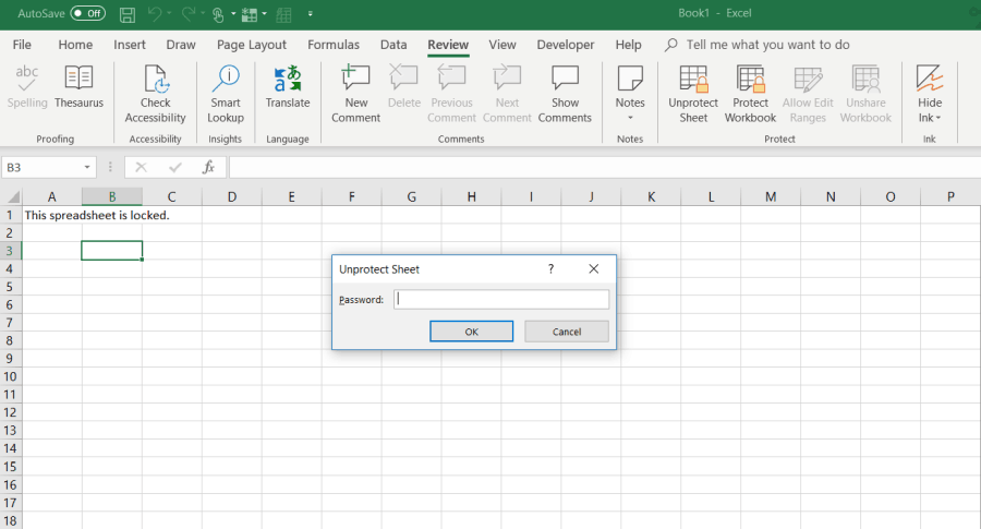 desproteger planilha do Excel