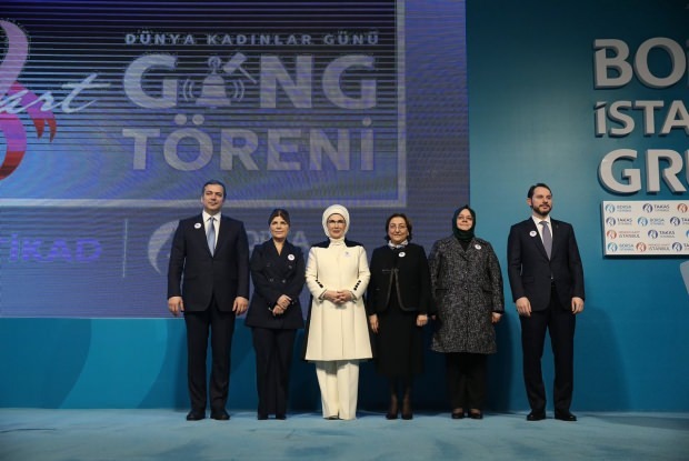 Partilha do "Dia Internacional da Mulher" da Primeira Dama Erdoğan