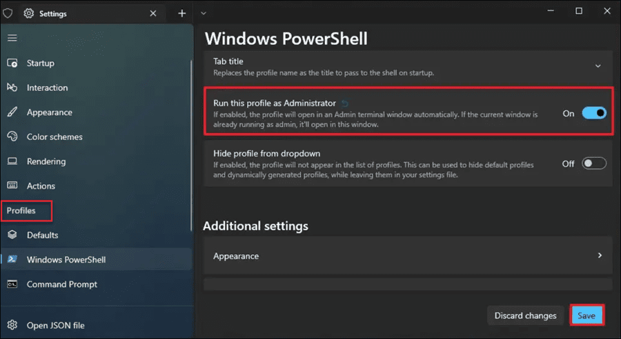 abra o powershell como administrador no Windows 11