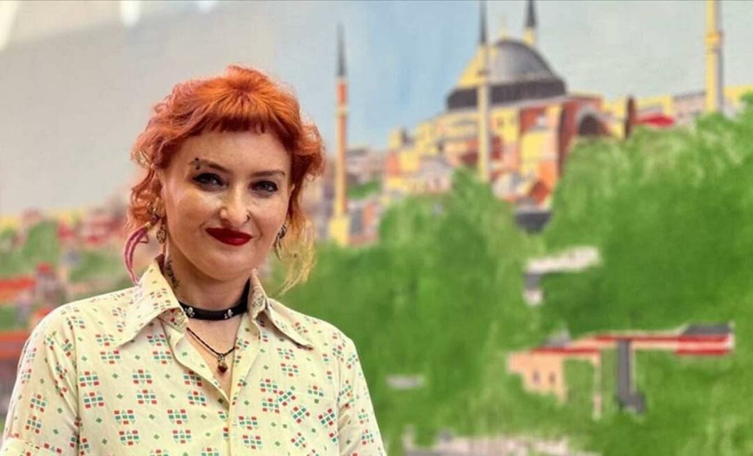 Pintura gigante de Istambul em 100 dias! Movimento admirável de Alev Özas