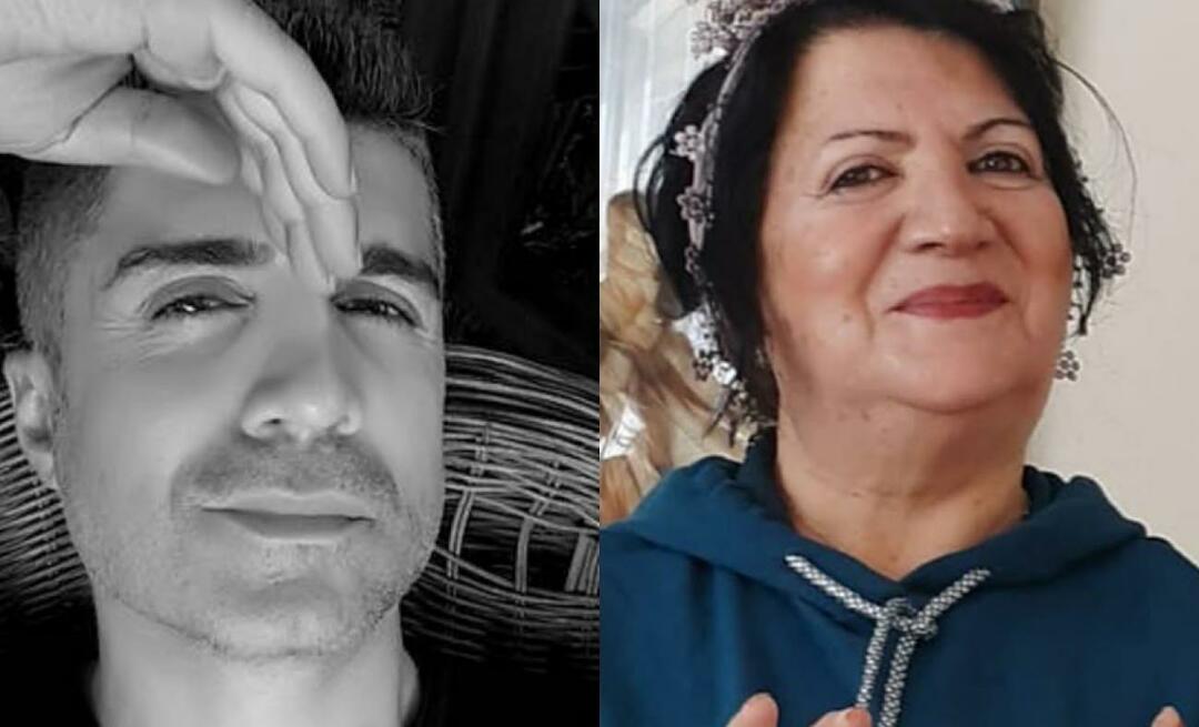 Özcan Deniz se casou com Samar Dadgar, que expulsou sua mãe de casa! Kadriye Deniz descansou