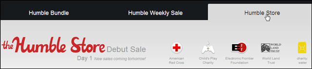 HumbleBundle lança loja de ofertas diárias