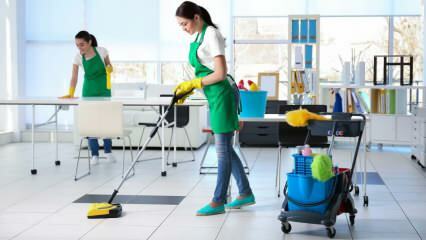 Como é feita a limpeza de escritório mais prática e como é desinfetada?