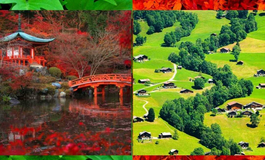Quais países visitar no outono? Onde estão os lugares para viajar para o exterior no outono?