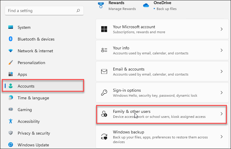 configurações configurar o modo de quiosque no Windows 11