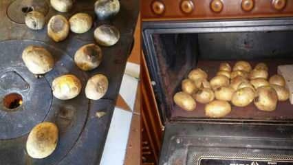 Deliciosa receita de batata no forno! Batatas inteiras cozinham em minutos?