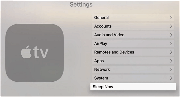 Como controlar quando sua nova Apple TV entra em suspensão