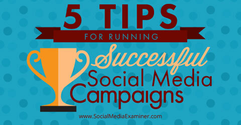dicas para campanhas de mídia social de sucesso