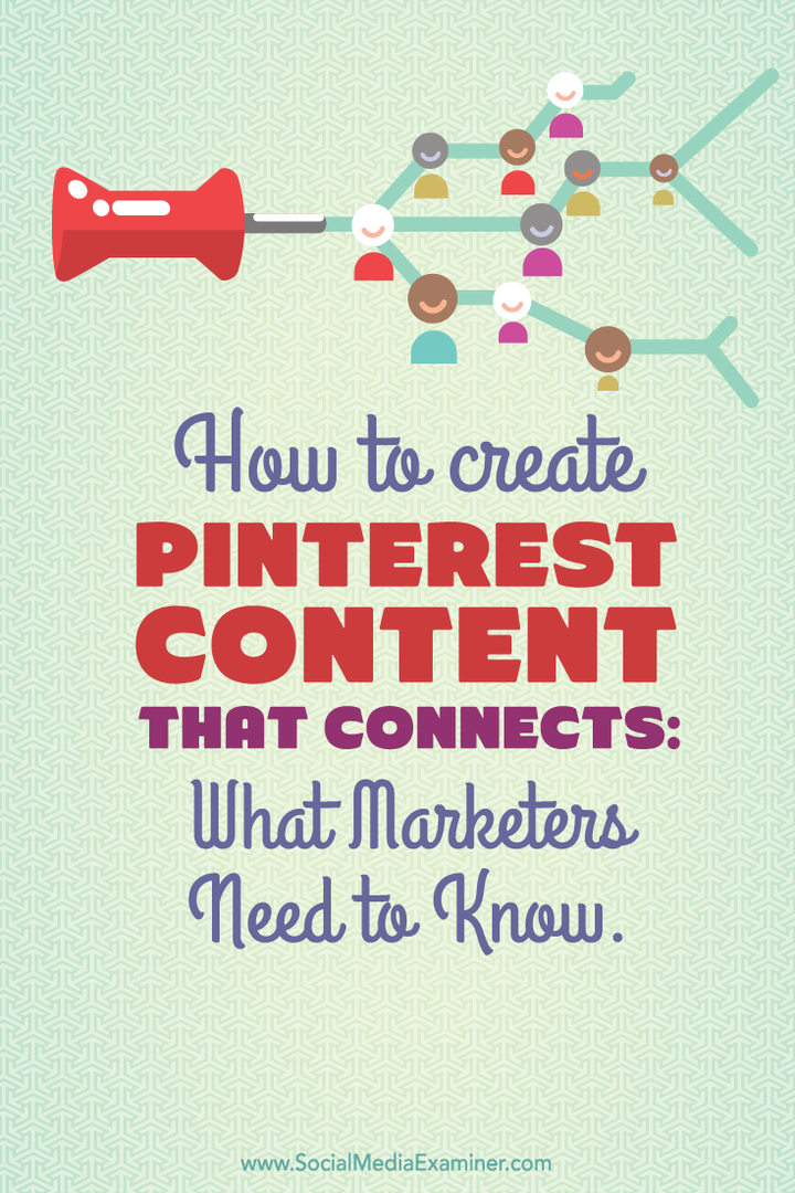 Como criar conteúdo que conecta o Pinterest: o que os profissionais de marketing precisam saber: examinador de mídia social