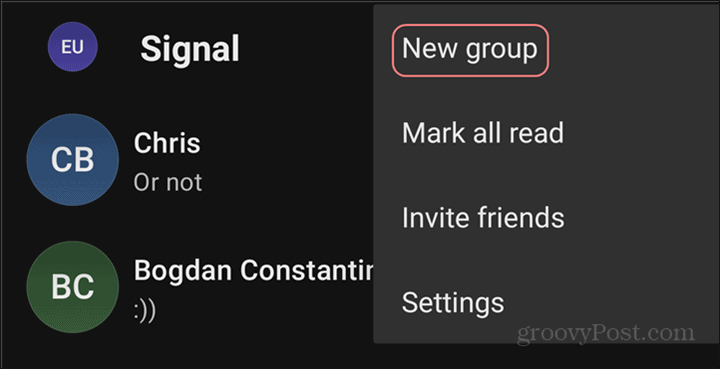 WhatsApp para grupos de sinais novo