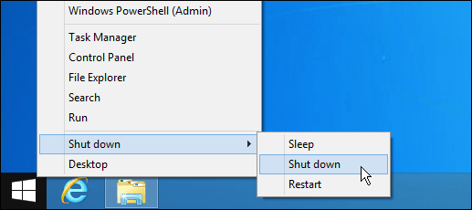 Desligar o botão Iniciar do Windows 8.1