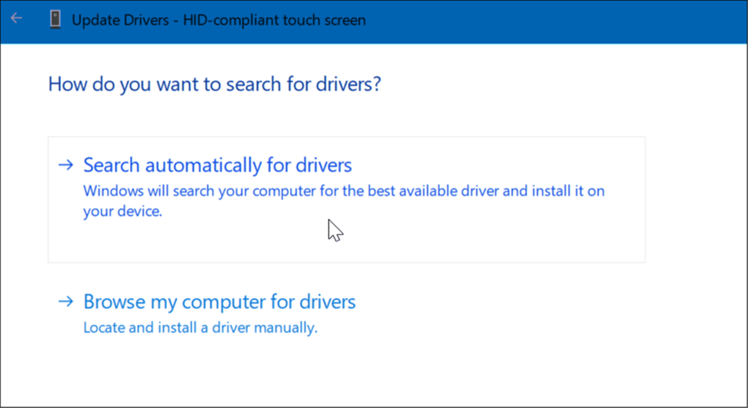 atualizar drivers windows 11 touchscreen não funciona