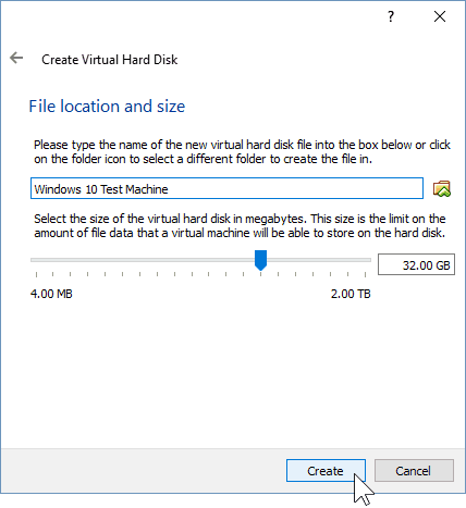 07 Determinar a localização do disco rígido (instalação do Windows 10)