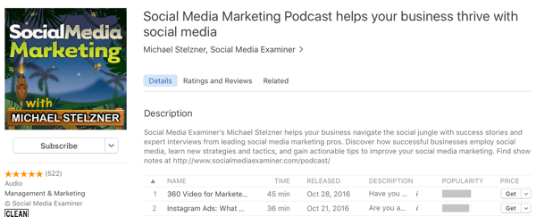 podcast de marketing de mídia social com Michael Stelzner