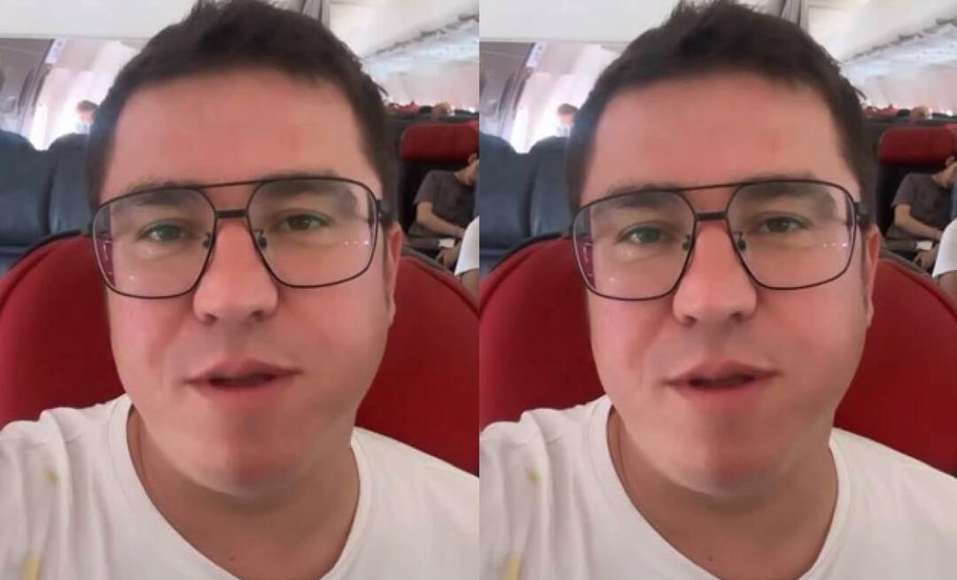 Os momentos difíceis de Ibrahim Büyükak no avião! Surpreso com o que aconteceu