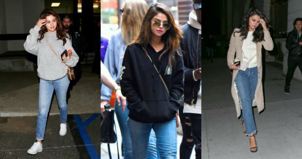 Qual é o estilo de rua de Selena Gomez?