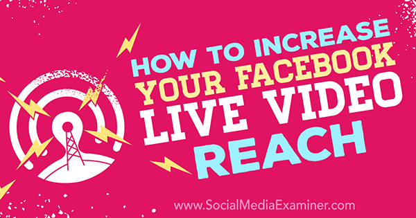 melhorar o desempenho do vídeo ao vivo do Facebook