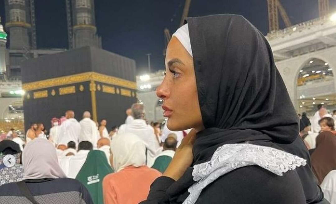 A famosa modelo francesa escolheu o Islã! "Os momentos mais especiais da minha vida"