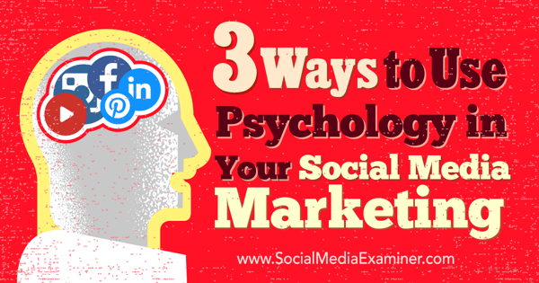 psicologia em marketing de mídia social
