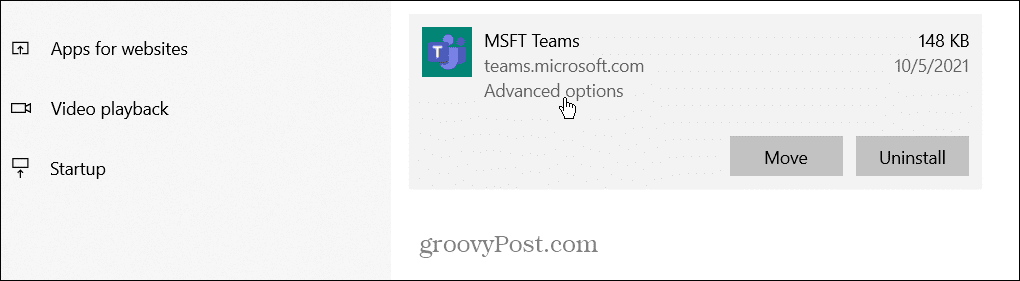 Corrigir a tela branca do Microsoft Teams