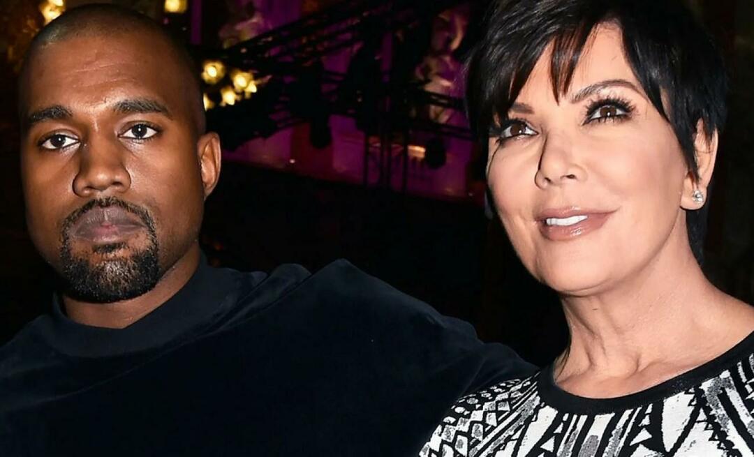 Kanye West não pode esquecer Kim Kardashian! Ele fez da sogra sua foto de perfil para fazer as pazes.