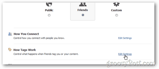 Privacidade do Facebook - Configure como as tags funcionam