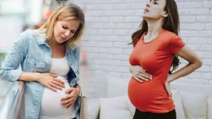 Causas de dor durante a gravidez! Dor perigosa e não perigosa durante a gravidez