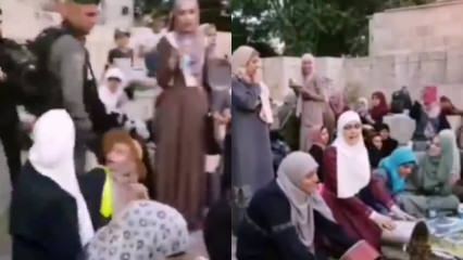 Mulheres palestinas que destemidamente reagem ao Israel que ocupa!