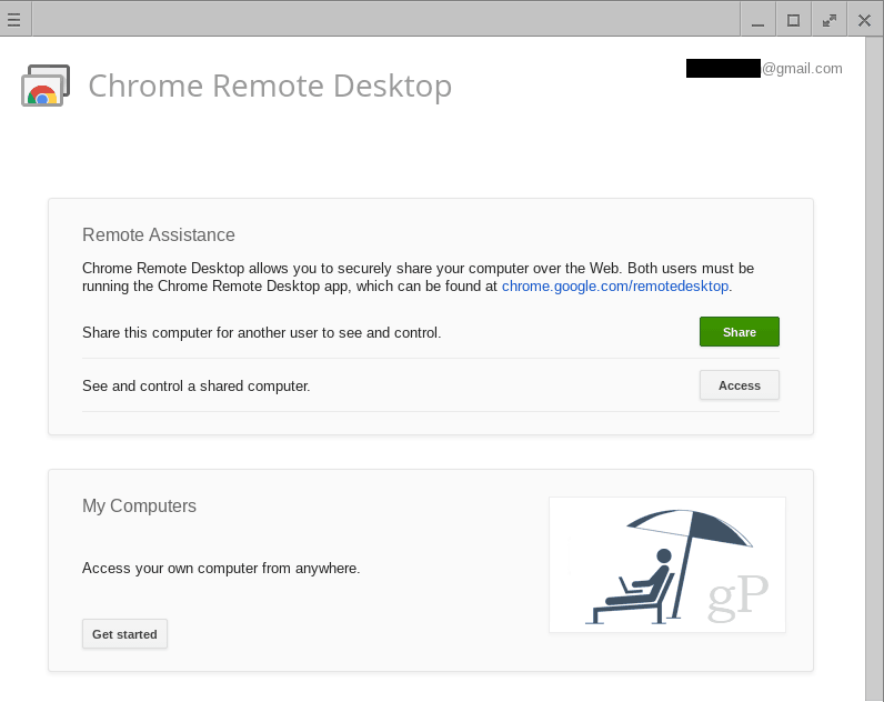 Conectar-se remotamente a um Chromebook a partir do Windows 10