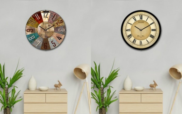 relógios de parede da sala