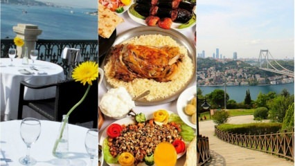 Lugares iftar do lado anatólio de Istambul