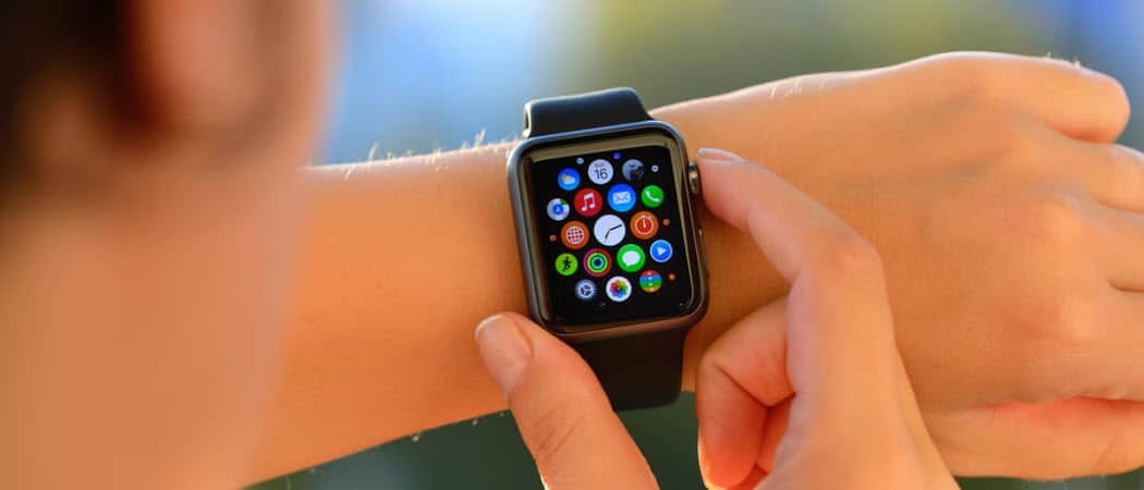 Como tornar os ícones dos aplicativos do mesmo tamanho na tela inicial do Apple Watch