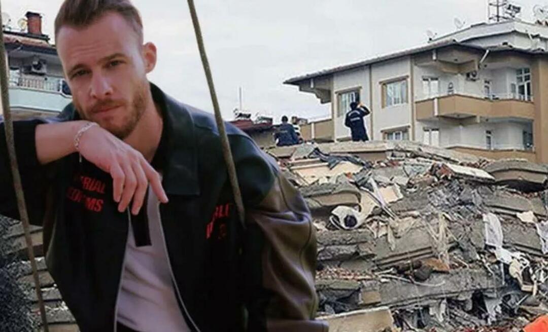 Kerem Bürsin conclamou o mundo a ajudar as vítimas do terremoto!