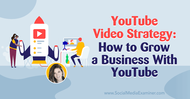 Estratégia de vídeo do YouTube: Como fazer crescer um negócio com o YouTube, apresentando ideias de Sunny Lenarduzzi no podcast de marketing de mídia social.
