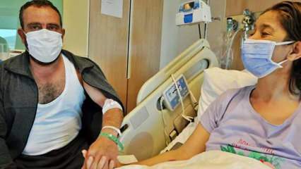 İpek Koca, que enfrentou o choque do hospital, deu um rim para sua esposa!